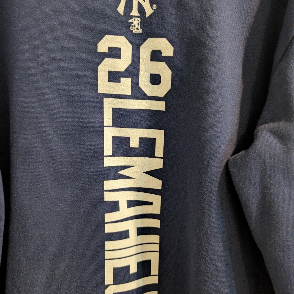 New York Yankees Sweatshirt Hoodie Men's NEW DJ Lemahieu - Picture 11 of 16